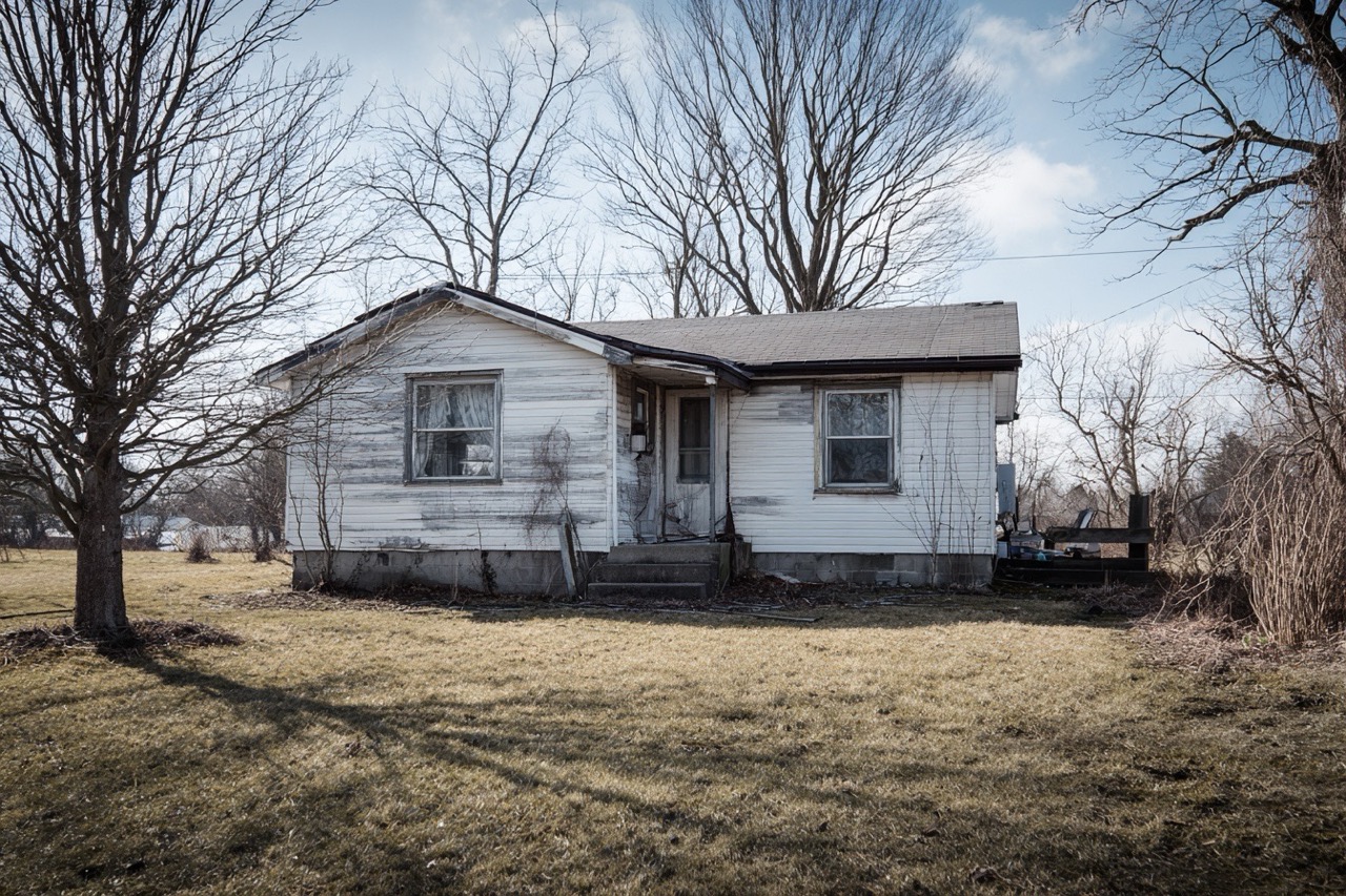 distressed property Ohio showing investment potential