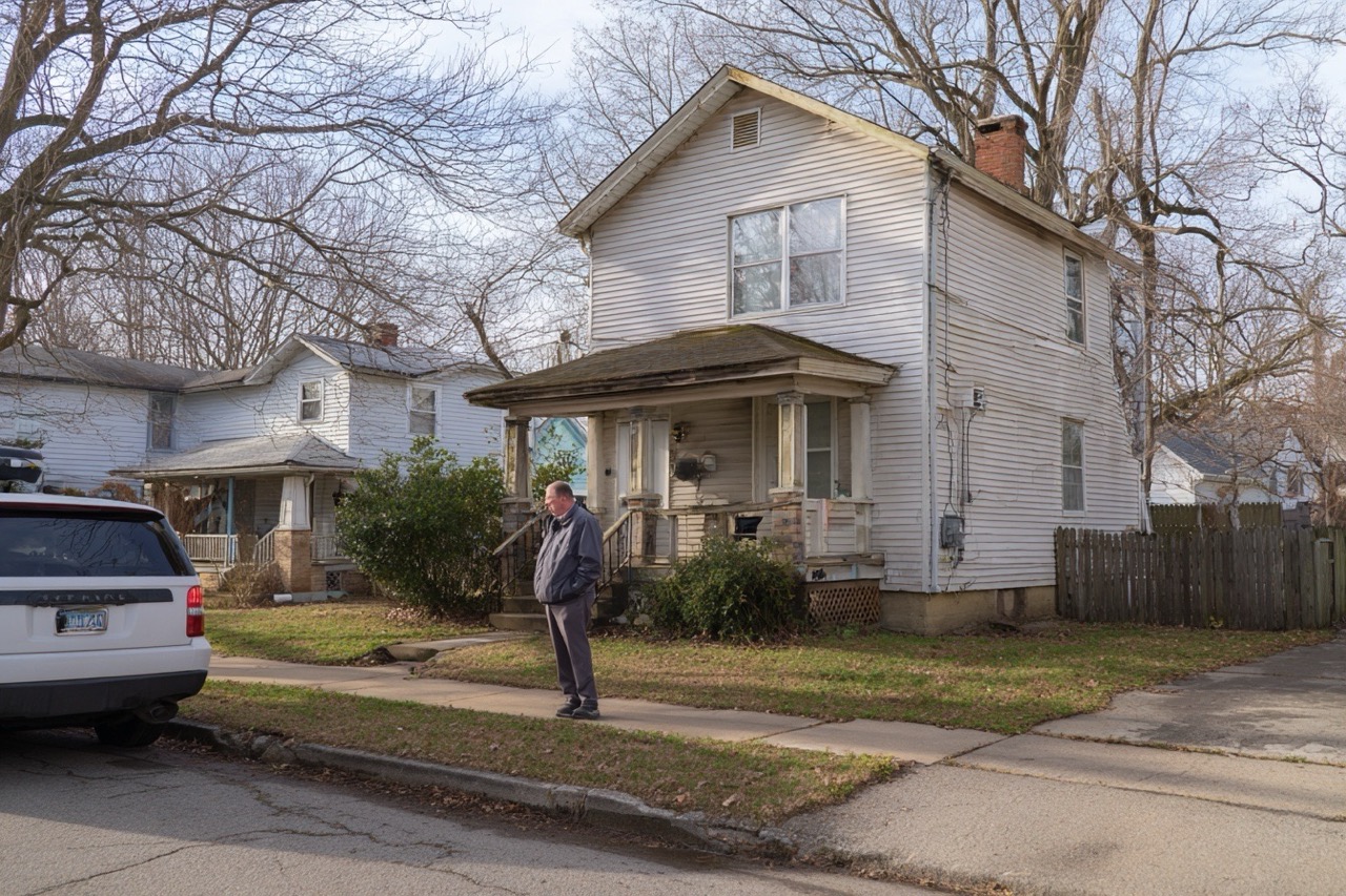 ohio homeowner protecting property rights against squatters