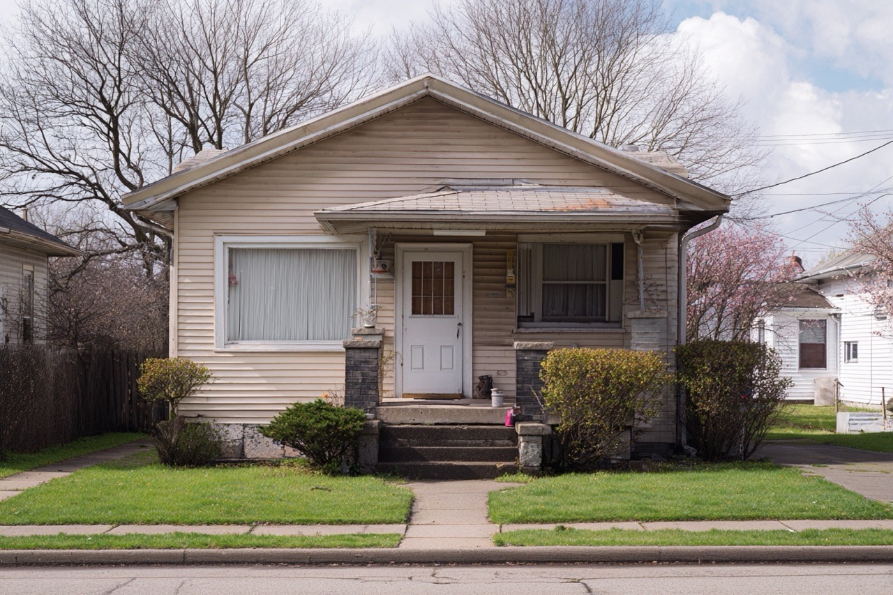 Sell house fast Ohio to avoid foreclosure showing standard residential home